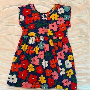 Size 90 (3T) Multi colored floral playdress